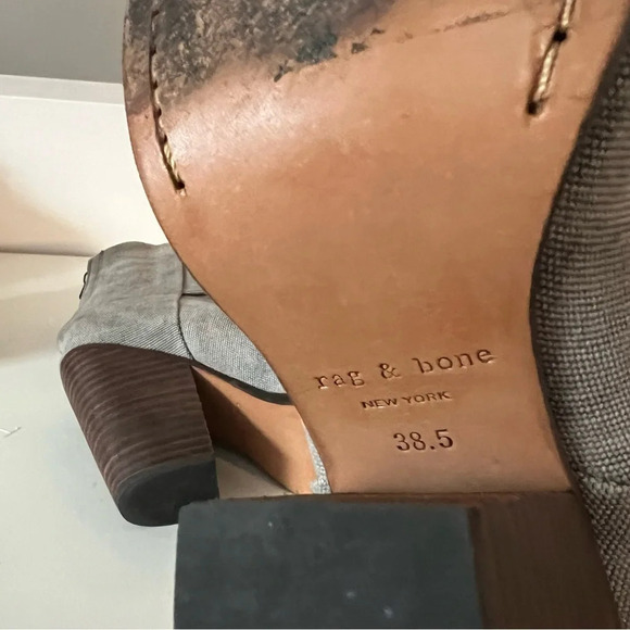 Rag & Bone
Newbury Canvas Ankle Boot, Dark Gray size US 8.5 - Picture 12 of 13